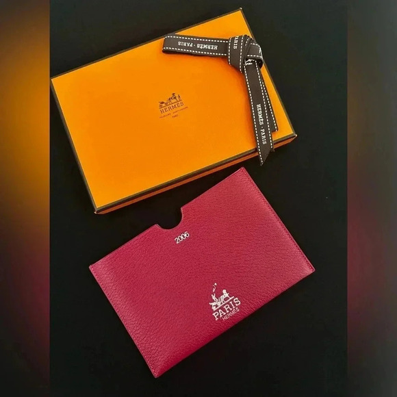 Hermes Leather Pouch - Picture 1 of 7